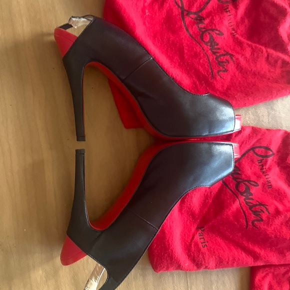 Christian Louboutin Shoes Well Worn Christian Louboutin Sling Back